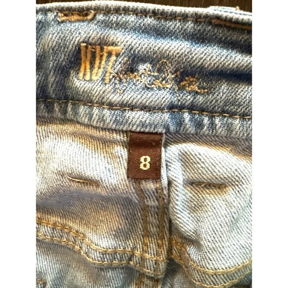 Kut From The Kloth Adele Slouchy Boyfriend Distressed Light Wash Ankle Jeans Siz - Picture 3 of 12